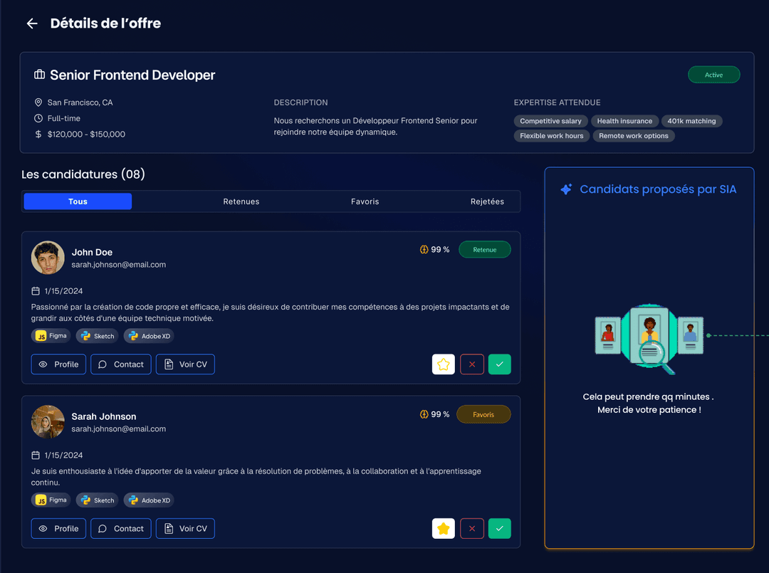 Capture d'écran arrière-plan